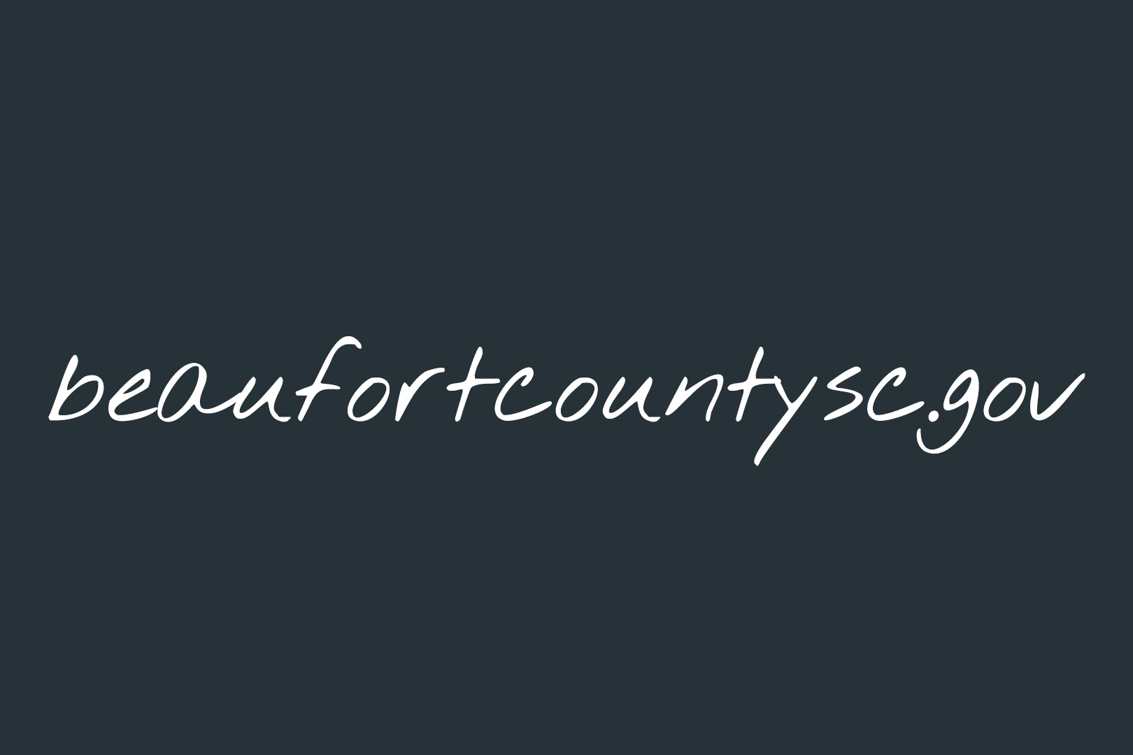 Beaufort County Launches New Website and New Website Address