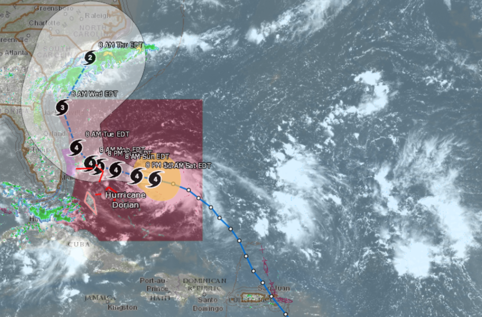 SC Governor Declares State of Emergency;  Beaufort County at OPCON 2