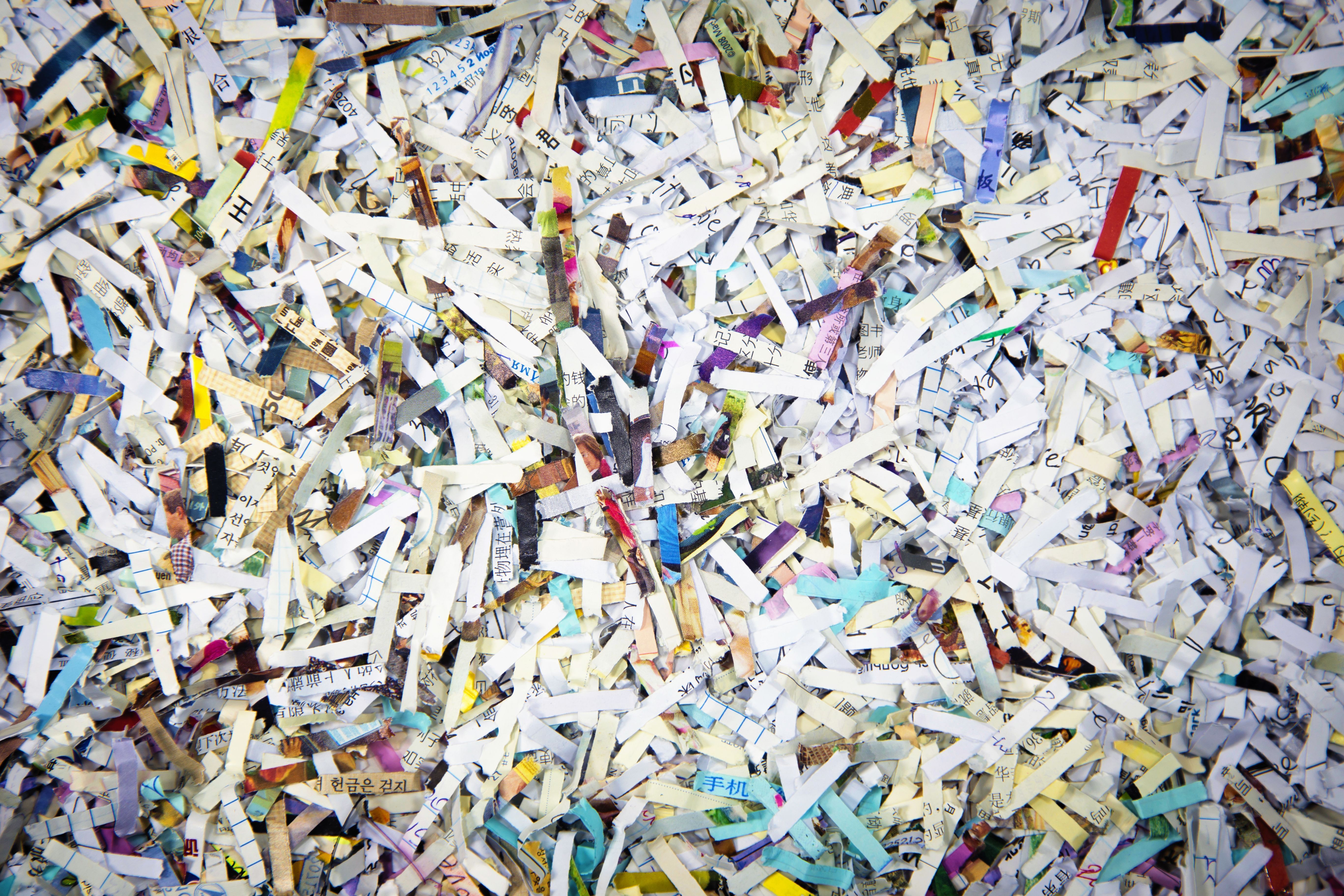 Shredded Paper