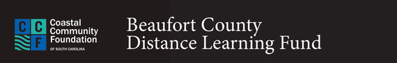 Coastal Community Foundation launches Beaufort County Distance Learning Fund, supporting distance learning services in Beaufort County
