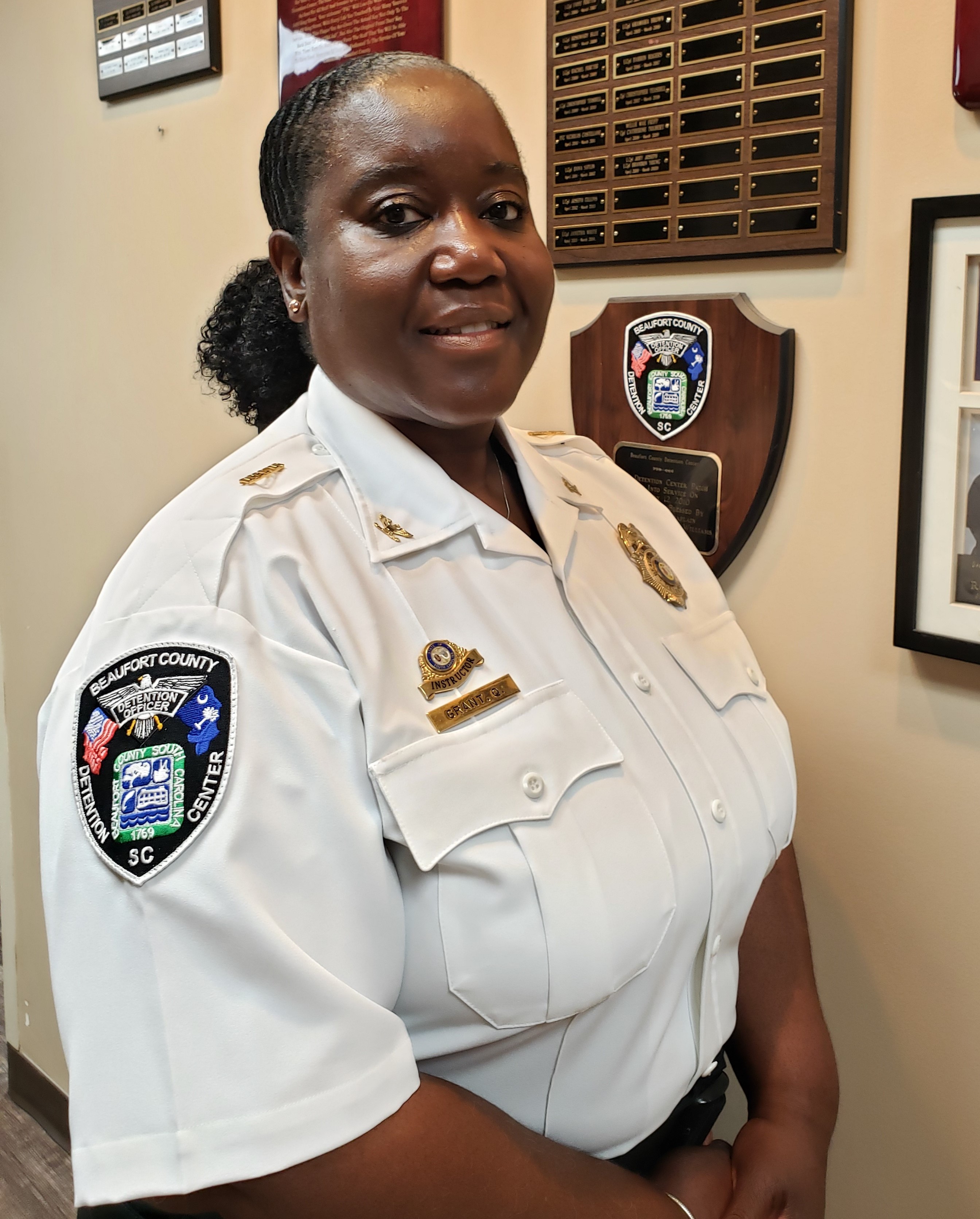 Beaufort County Detention Center Director Colonel Quandara Grant  Named 2020 Jail Administrator of the Year