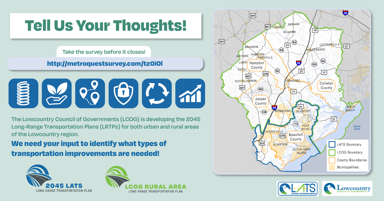 Public Input Needed: Long Range Transportation Plan Survey