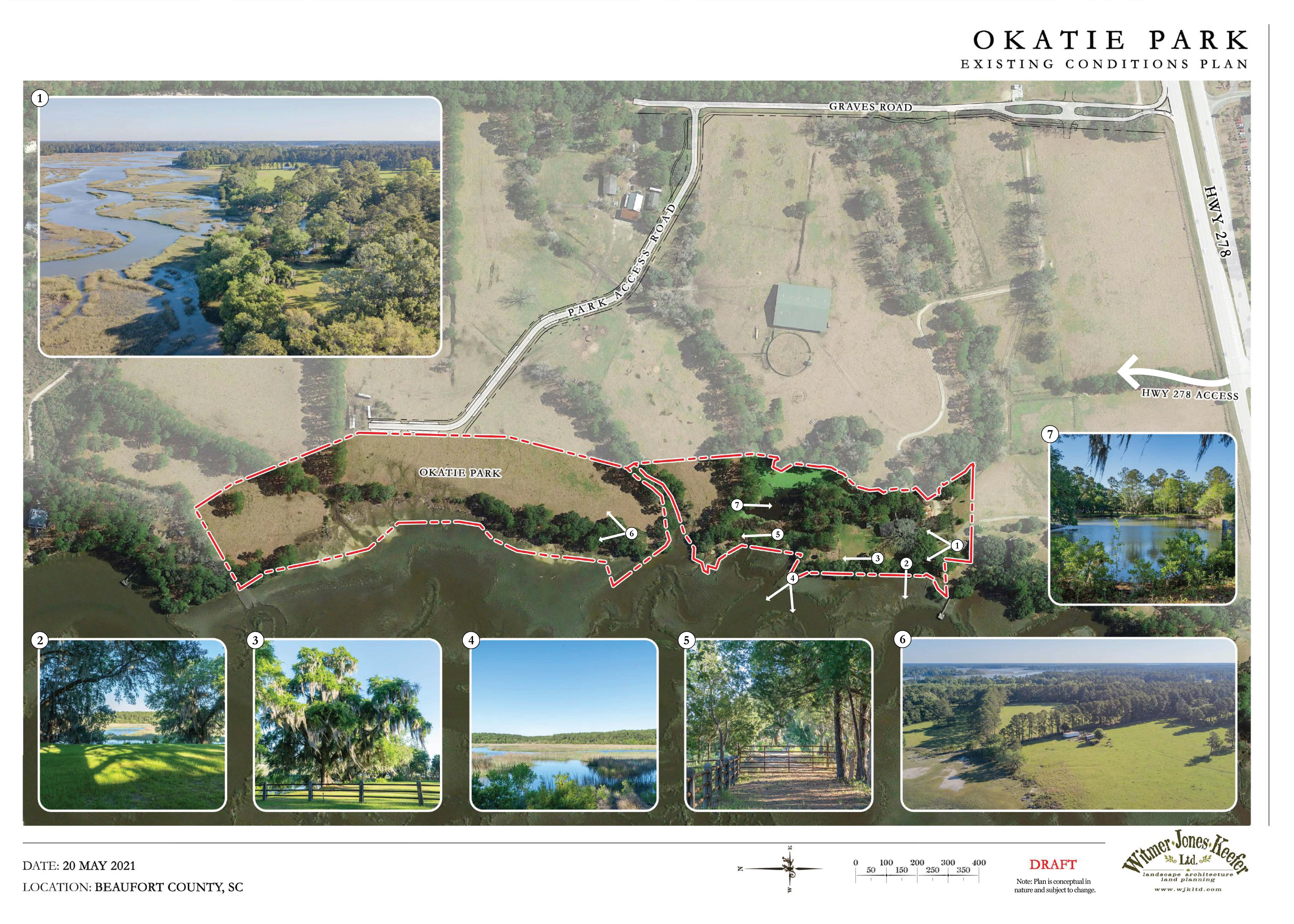 Okatie River Park Conceptual Plan Outdoor Open House