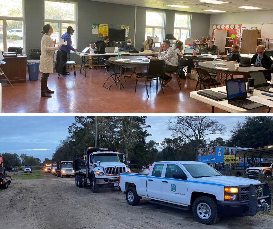 Beaufort County Trains for Hurricane Evacuation and Operations 