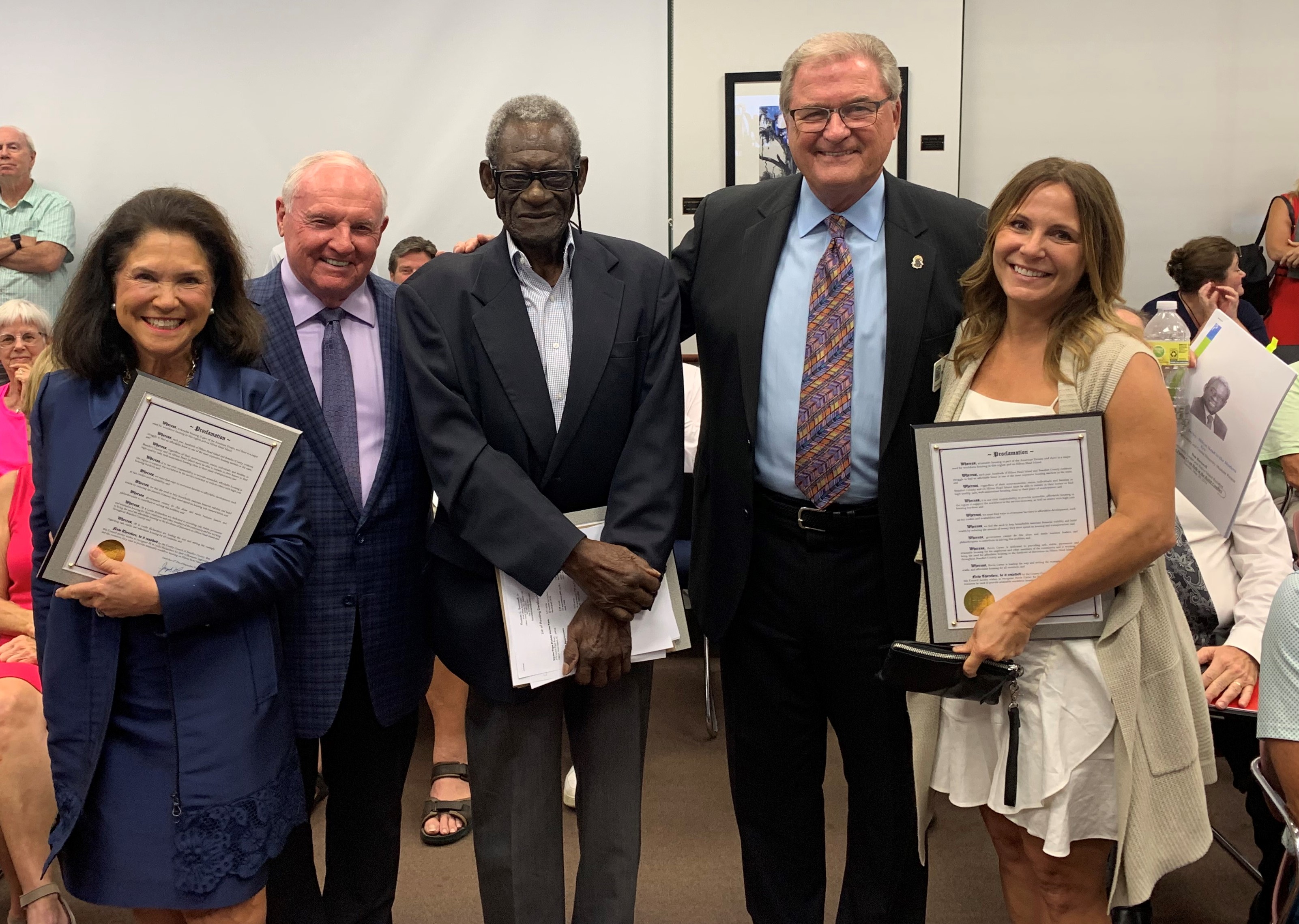 Beaufort County Council Recognizes Hilton Head Residents for Taking the Lead on Affordable Workforce Housing