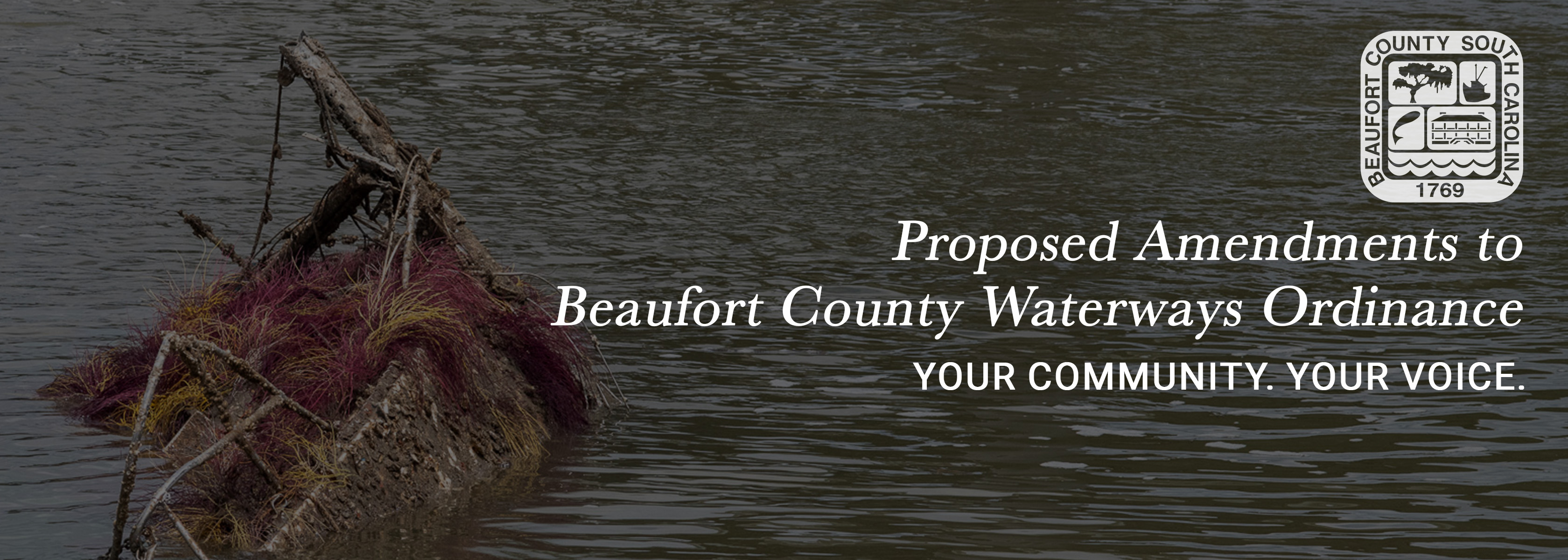 Beaufort County Invites Public Comment on Proposed Waterway Ordinance