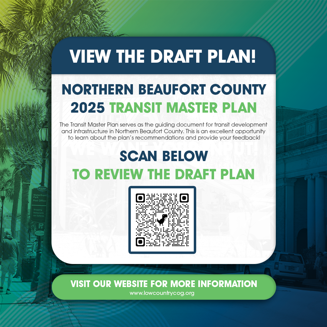 Public Invited to Provide Feedback on Proposed Northern Beaufort County Transit Master Plan