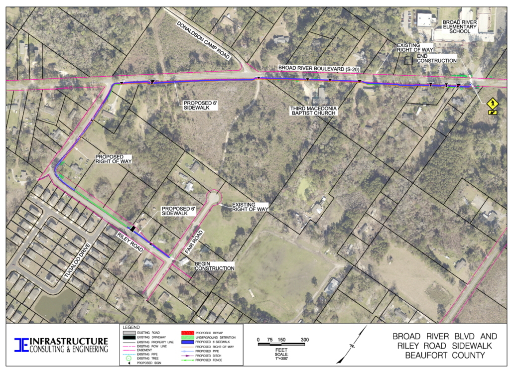 Broad River Boulevard and Riley Road Sidewalk Project Public Meeting