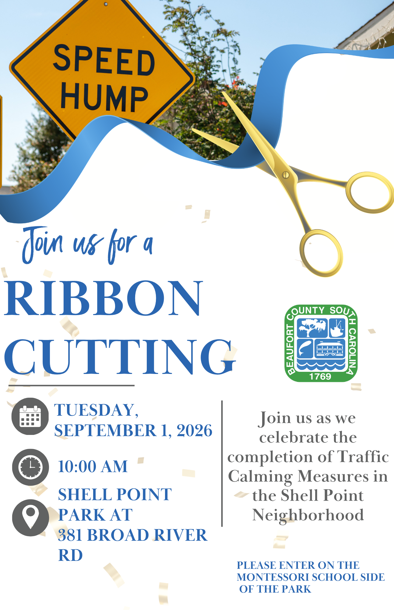 Ribbon cutting
