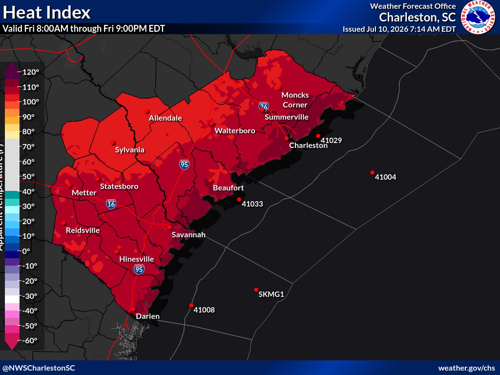 NWS Heat Index