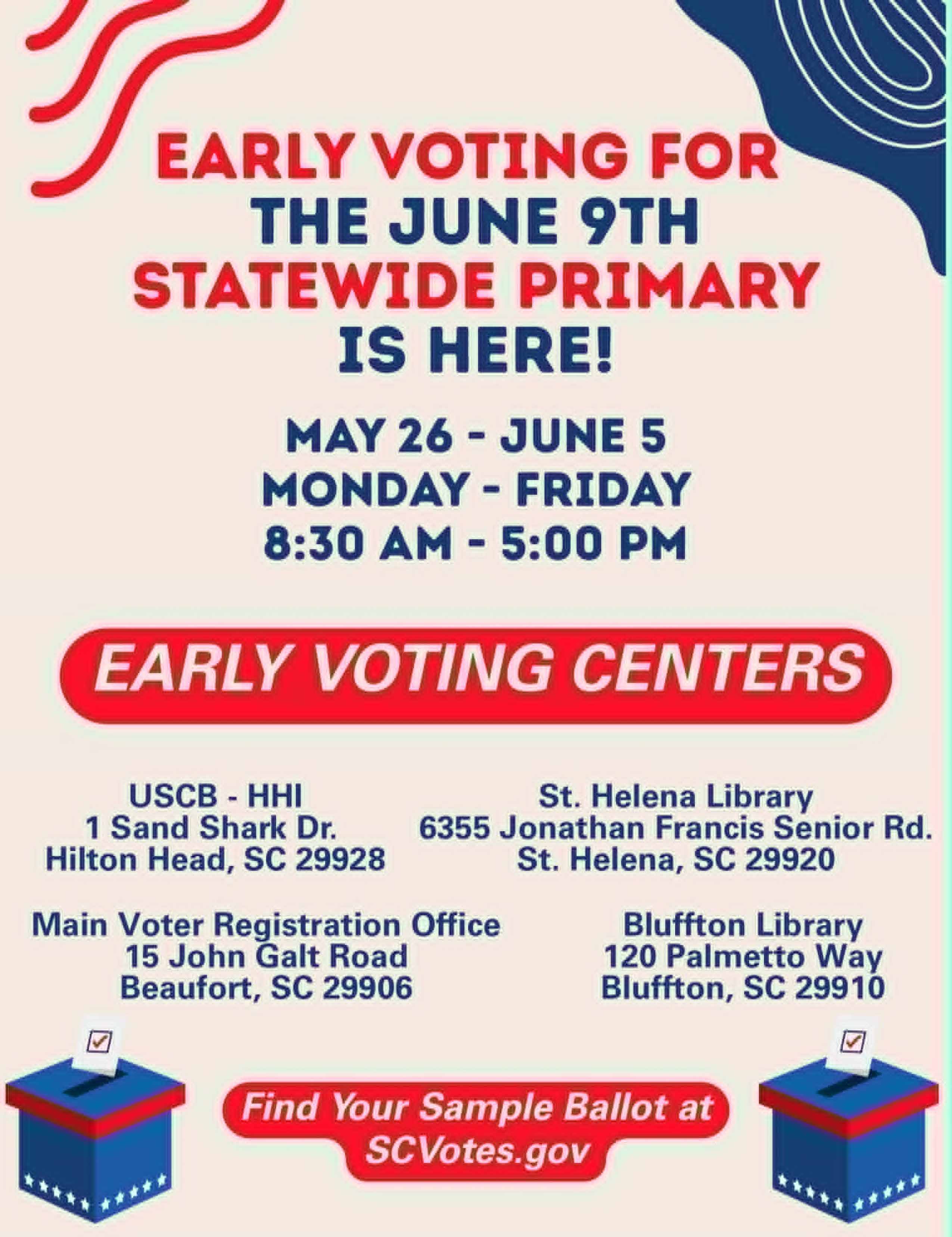 Early Voting Flyer