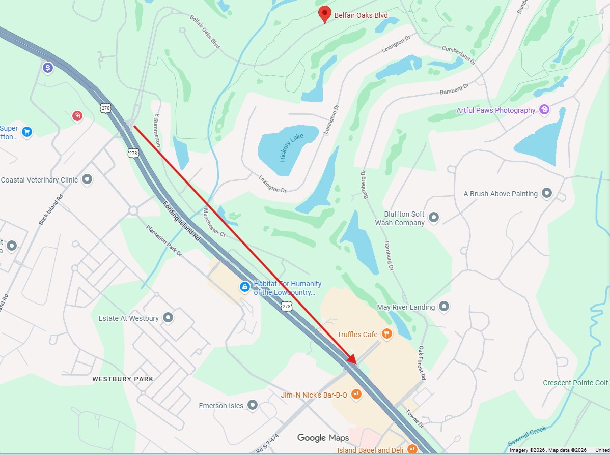 Map of Cleanup Area