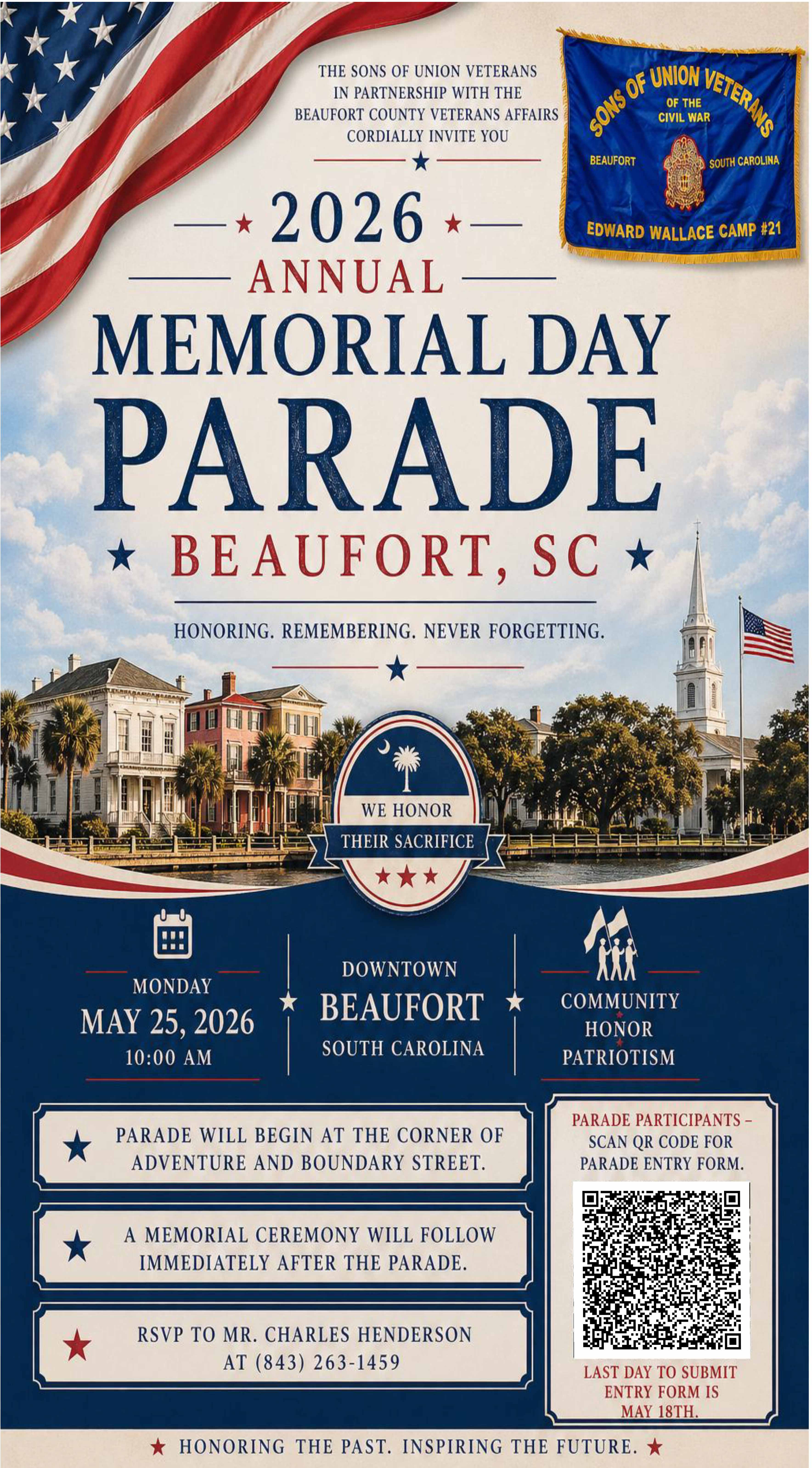 Memorial Day Parade Flyer